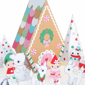 Peppermint Gingerbread Cottage