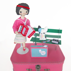 Parisian Girl Cloth Doll